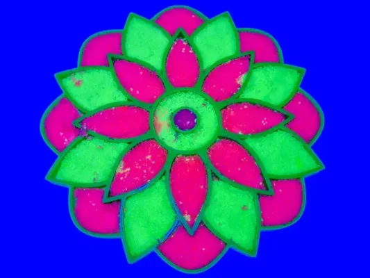 bandejas sensoriales fluorescentes_Sumando Momentos