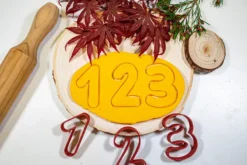 moldes números y símbolos matemáticos