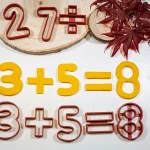 moldes números y símbolos matemáticos