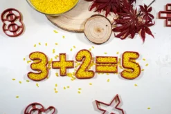 moldes números y símbolos matemáticos