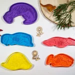 cortapastas fósiles de dinosaurios