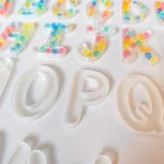 letras rellenables transparentes mayusculas