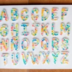 letras rellenables transparentes mayusculas