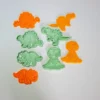 Moldes de dinosaurios pack volcán
