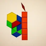 Pattern blocks_Mesa de luz_Sumando Momentos