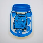 Monstruo de colores mesa de luz