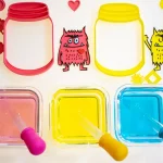 Monstruo de colores mesa de luz