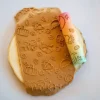 rodillo para plastilina con relieve