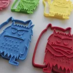 moldes Monstruo de colores