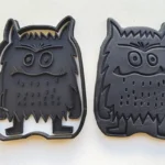 moldes Monstruo de colores