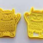 moldes Monstruo de colores