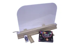 Pizarra led transparente