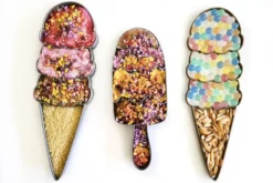 bandeja sensorial helados