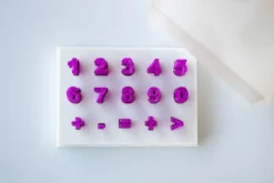 sellos de numeros y simbolos matematicos