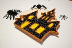 bandeja sensorial rellenable Halloween castillo