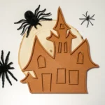 bandeja sensorial rellenable Halloween castillo