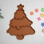 Bandeja sensorial rellenable arbol de Navidad