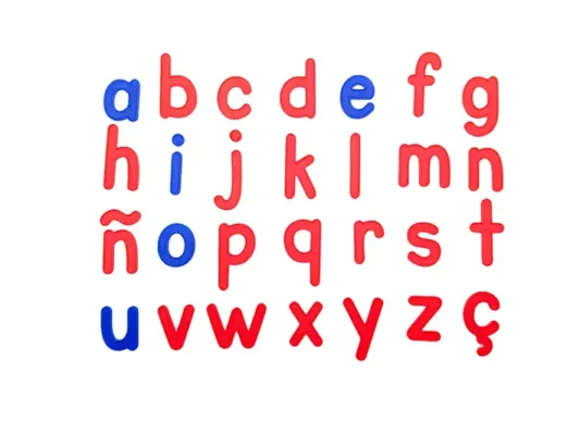 Abecedario de imprenta translúcido – minúsculas (94)