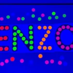 fichas para bingo - discos de colores fluorescentes - contadores fluorescentes