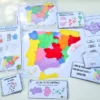 Actividades mapa de España por provincias