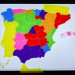 mapa de españa provincias