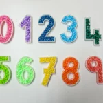 números rellenables transparentes