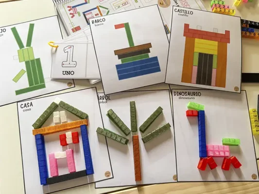 regletas cuisenaire infantil