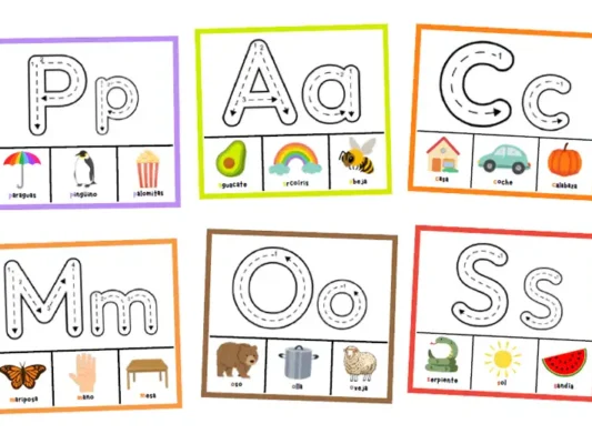 Llavero abecedario_Fichas con letras_SumandoMomentos