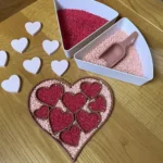 bandeja sensorial rellenable corazon