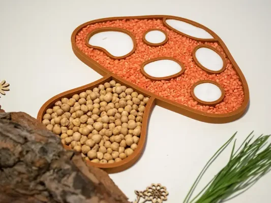 Bandejas sensoriales rellenables