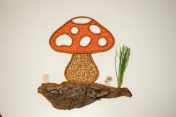 bandeja sensorial rellenable seta