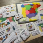 Actividades para aprender el mapa de España con niños