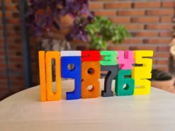 números sumblox translucidos cuisenaire