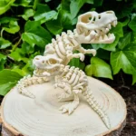 T-Rex - esqueleto de dinosaurio en 3D