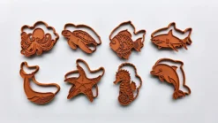 Moldes de animales marinos