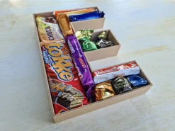 Bandeja Letra rellenable grande