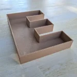 Bandeja Letra rellenable grande