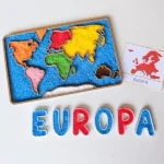 bandeja sensorial rellenable mapamundi