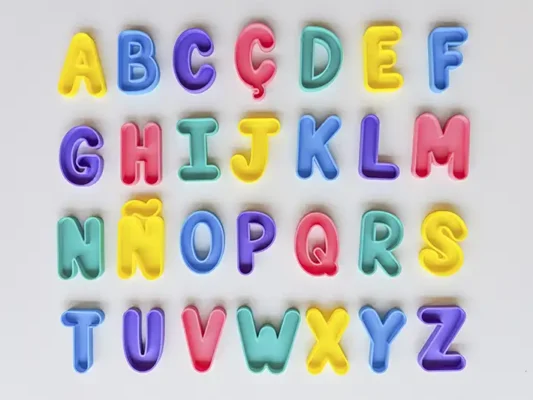 letras rellenables mayusculas