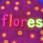 Letras rellenables minúsculas fluorescentes