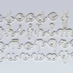 letras rellenables Montessori