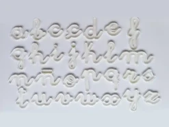 letras rellenables Montessori