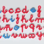 letras rellenables Montessori