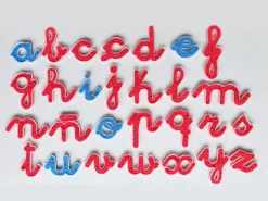 letras rellenables Montessori