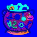 caldero de Halloween