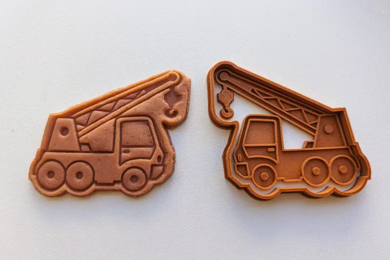 Molde de grúa pluma