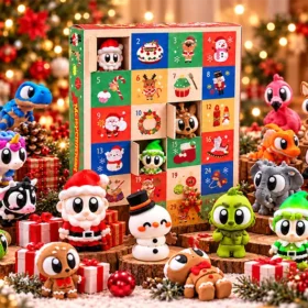 calendario adviento mini animales 3D
