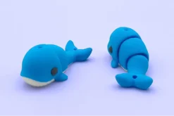 mini animal articulado 3d - ballena