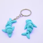 mini animal articulado 3d - delfín