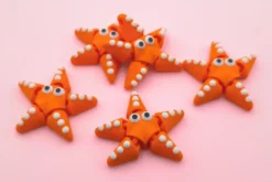 mini animal articulado 3d - estrella de mar